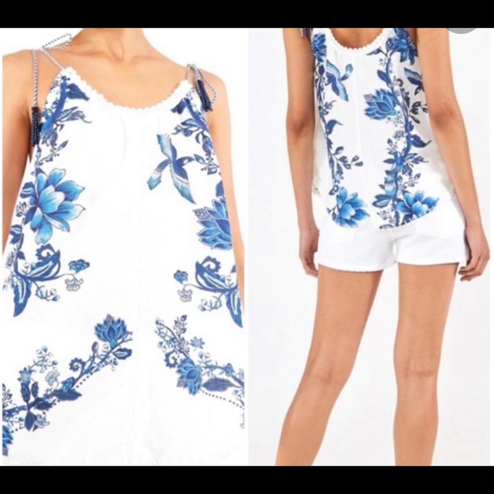 Farm Rio - Arara floral tank top